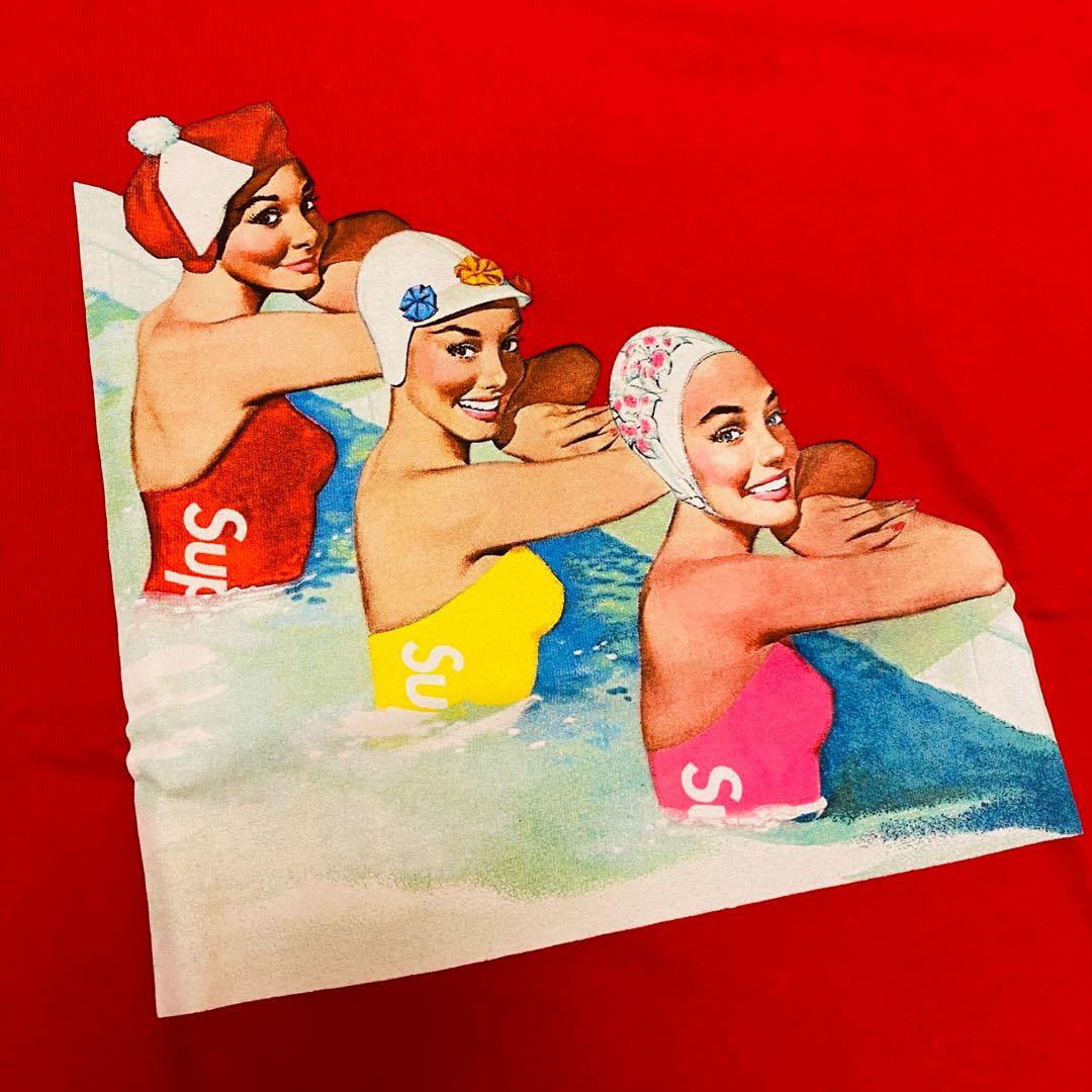 Supreme Swimming Red Tee T shirt