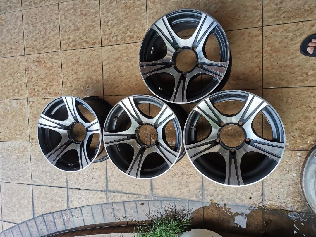 Suzuki jimny 4x4 rims 5x139, Auto Accessories on Carousell