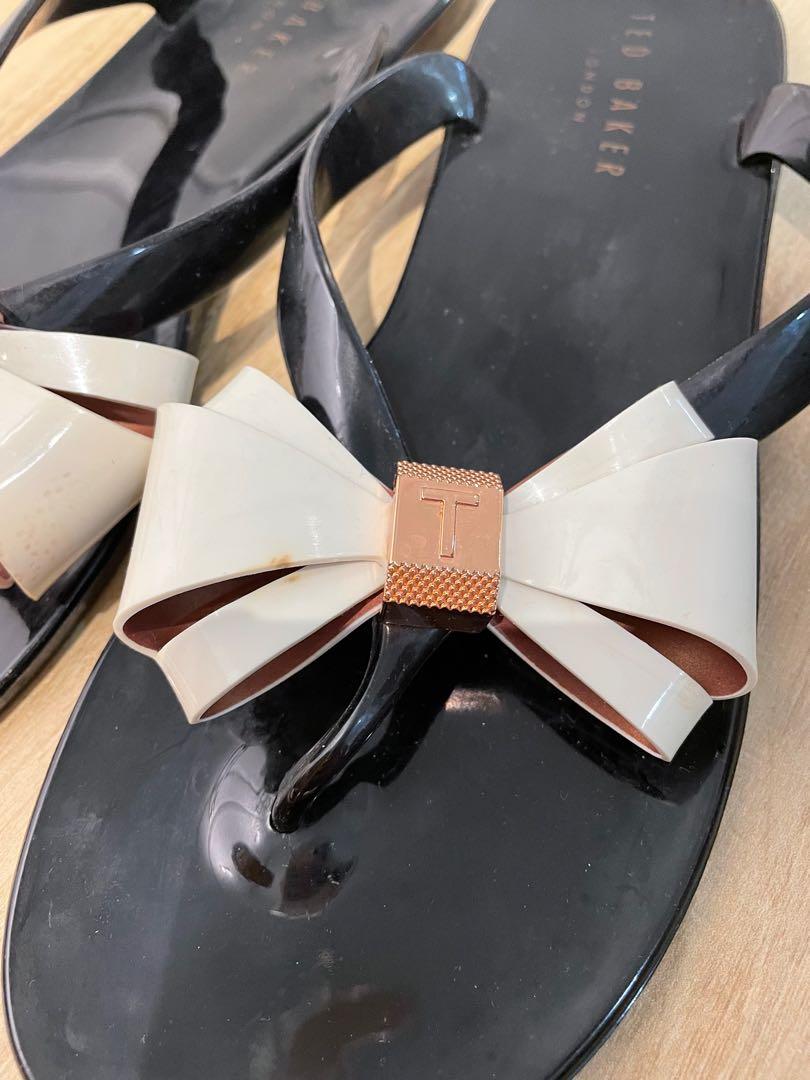womens flip flops ted baker