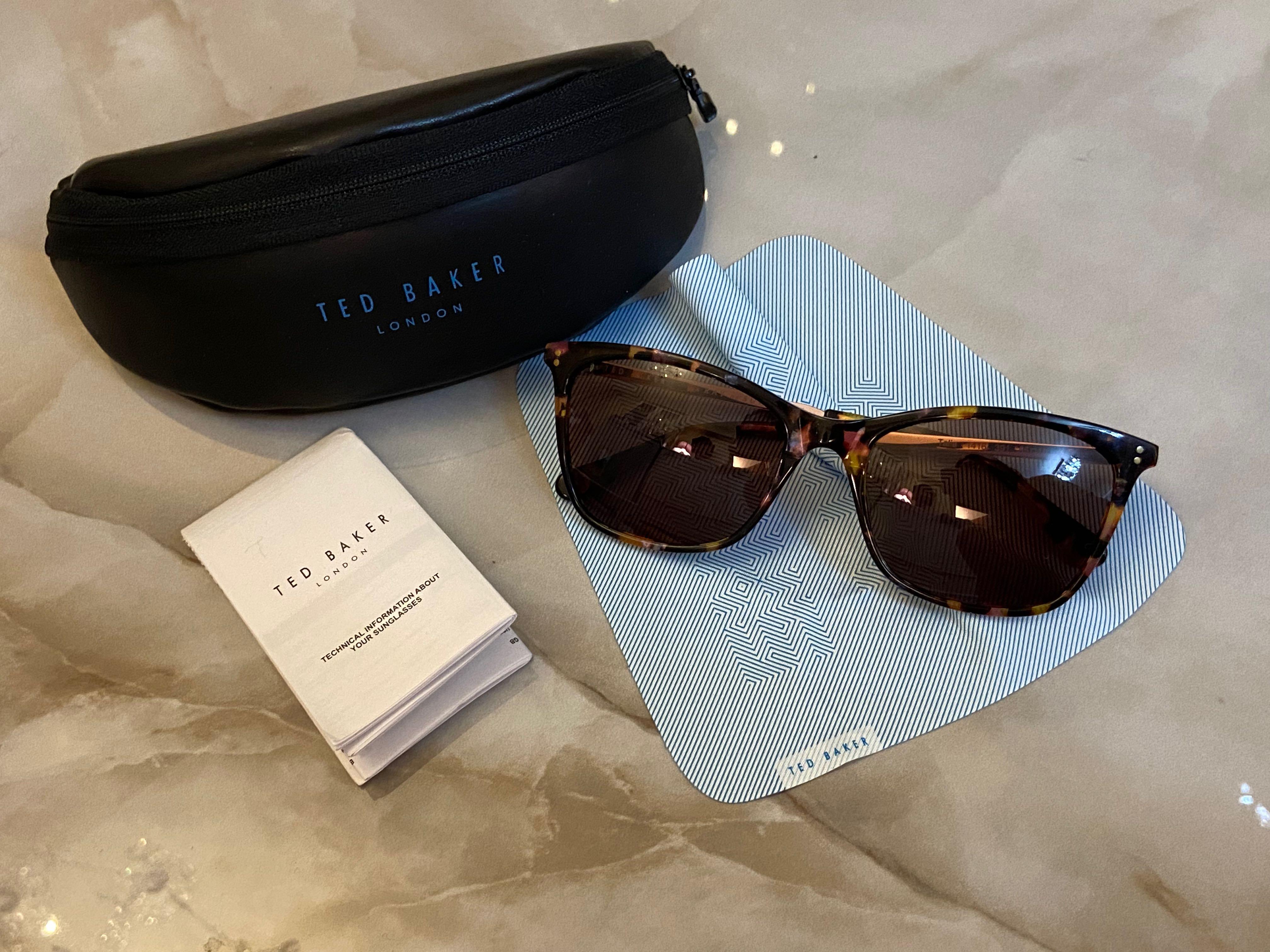 Ted Baker Talia TB1416 rectangular square shaped plastic 55mm