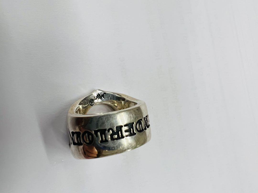 Tenderloin 馬蹄戒silver horseshoe ring Size 10, 男裝, 手錶及配件