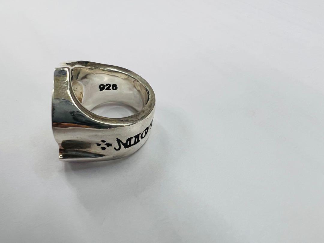 Tenderloin 馬蹄戒silver horseshoe ring Size 10, 男裝, 手錶及配件 