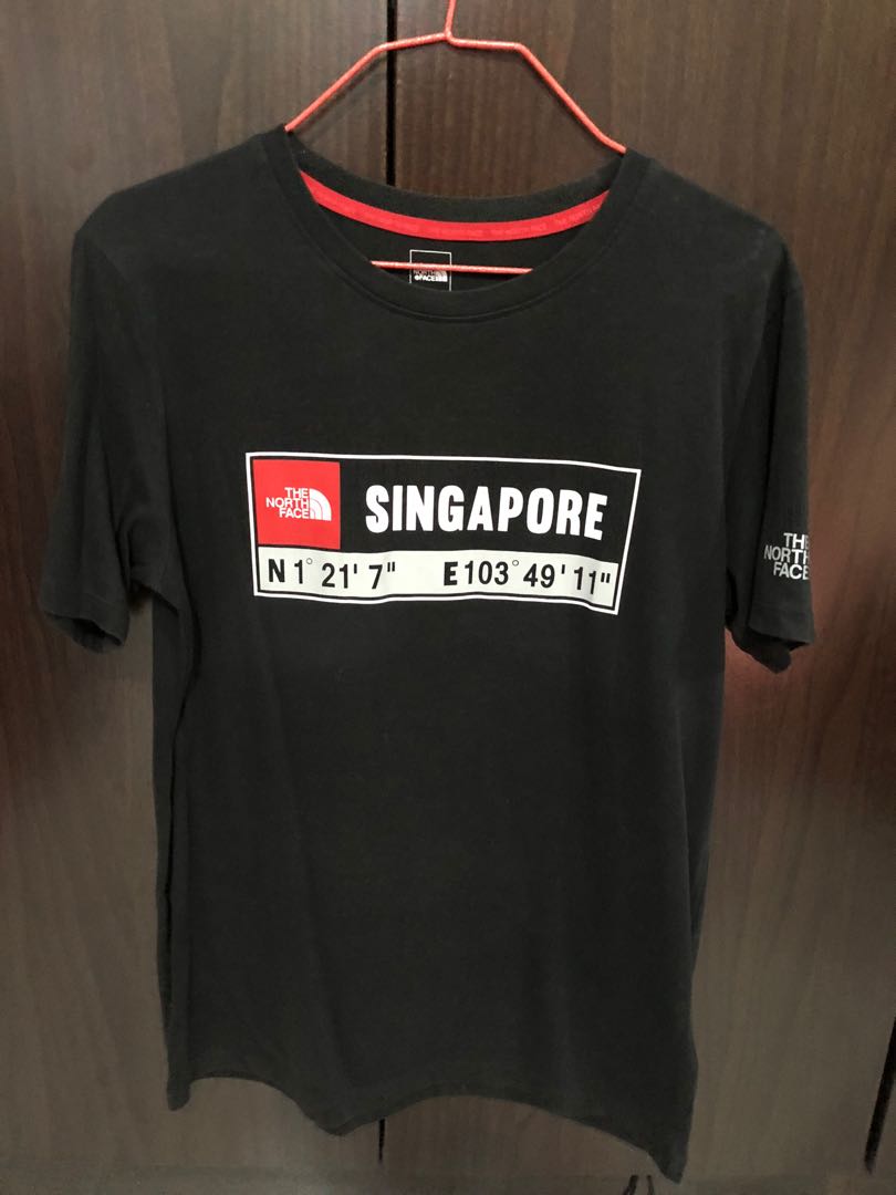 The North Face Singapore Logo Tee Men s Fashion Tops Sets