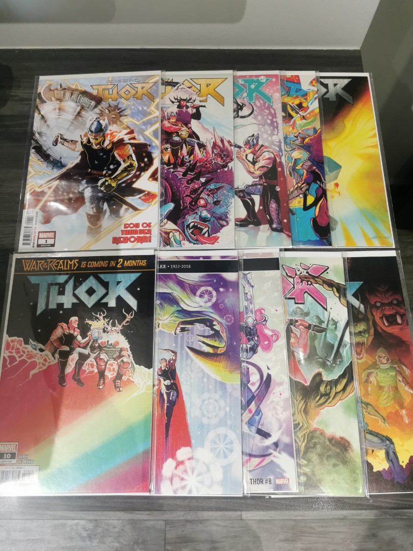 Thor Chapter Books Thor Volume 5 Issue 1 to 16 + King Thor 1 to 4, Hobbies & Toys, Books ...