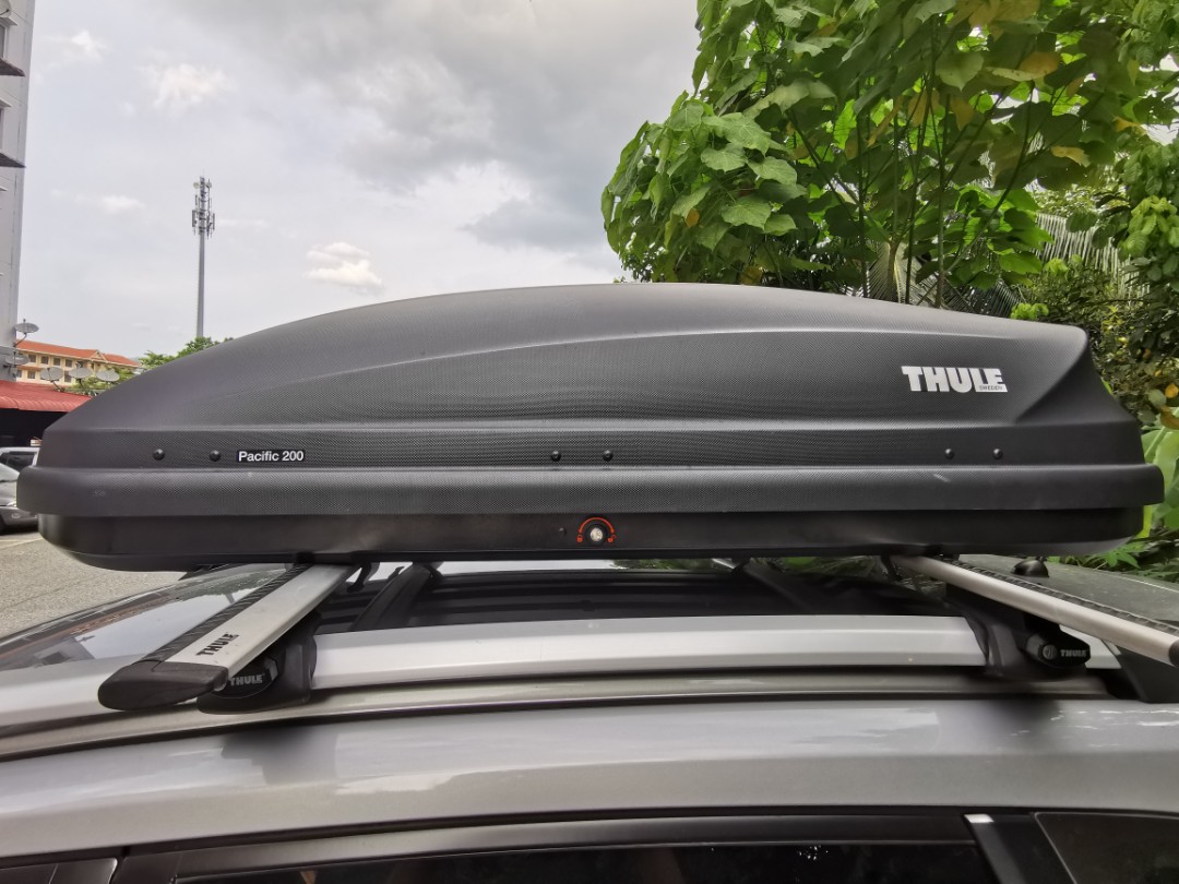 Glimmend Opnemen campus Thule Pacific 200 Black Aeroskin, Auto Accessories on Carousell
