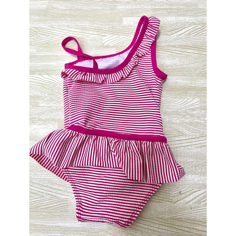 Girls dinosaur swimming costume sale