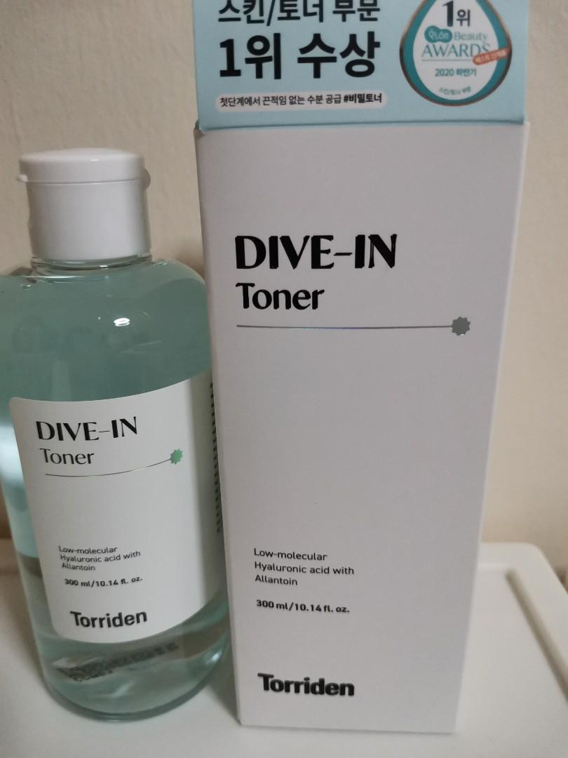 Big volume Torriden Dive In Toner, Beauty & Personal Care, Face, Face