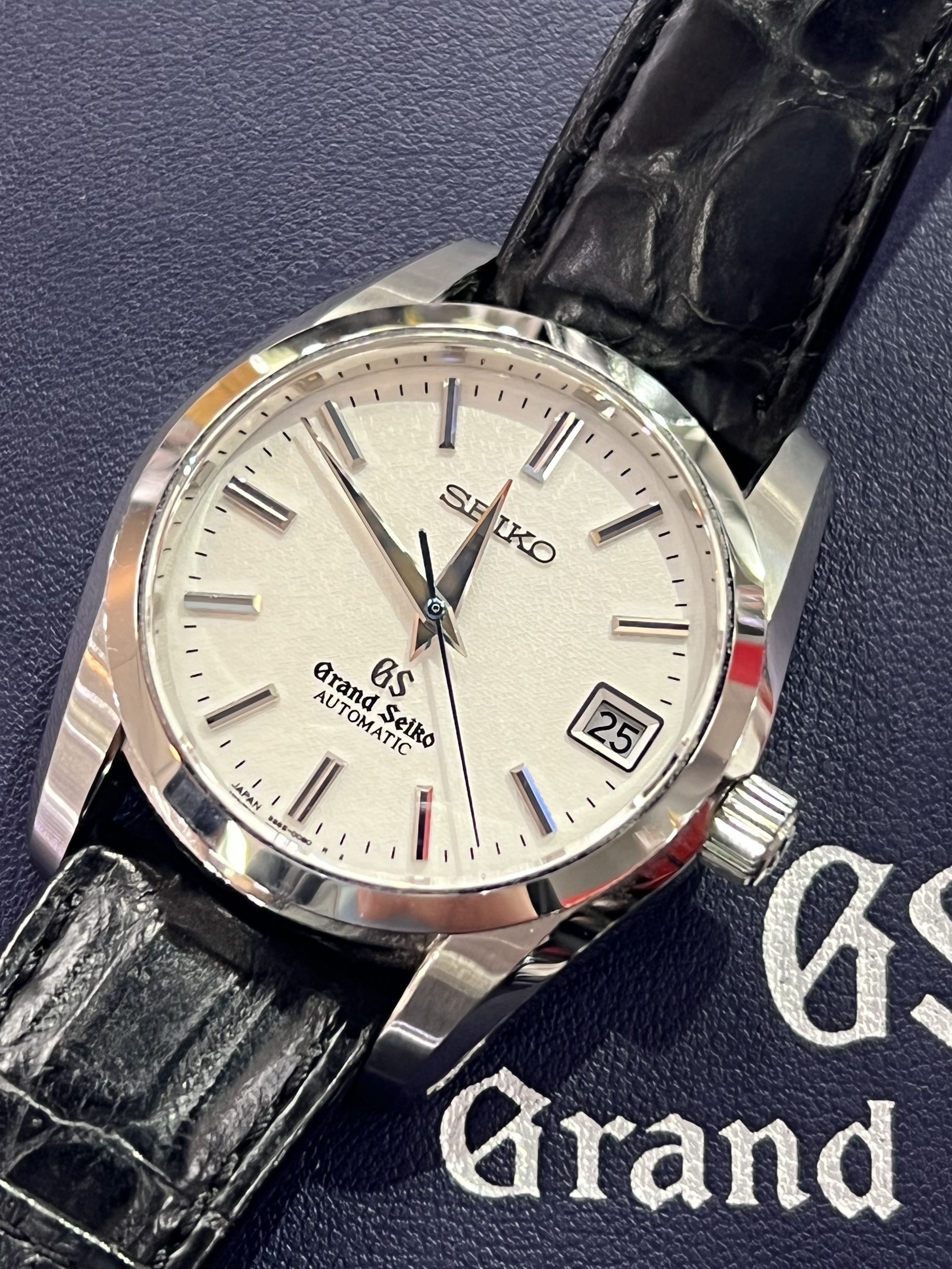 TP-GRAND SEIKO SBGR087 AUTOMATIC MENS WATCH WITH BOX CERT, Luxury, Watches  on Carousell