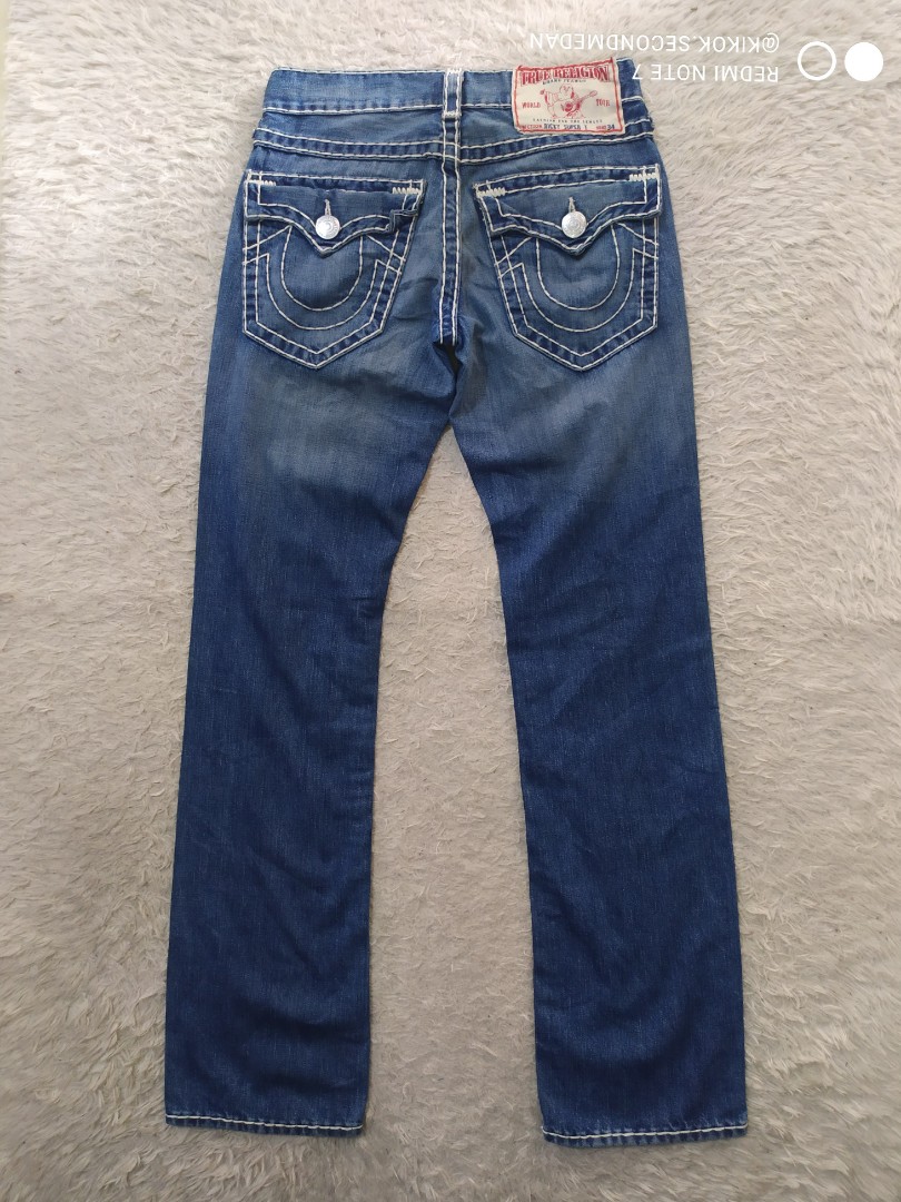 True Religion Size 29 Fit 30-31, Fesyen 