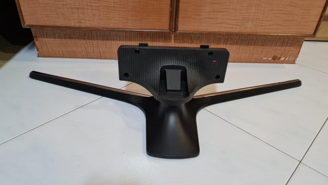 Tv Base Stand For Samsung Ua43mu6100k Tv Home Appliances Tv Entertainment Tv Parts Accessories On Carousell