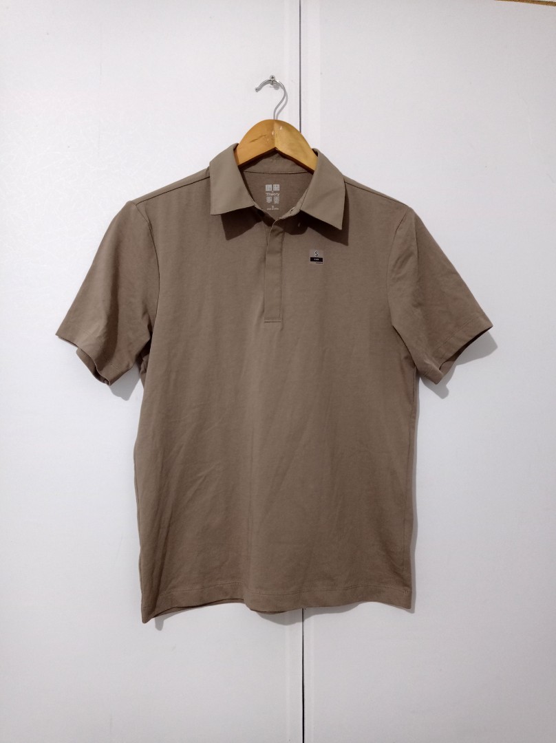 Áo thun nam Uniqlo Polo Shirt Nhật Bản lịch sự nam tính 09 Black size L