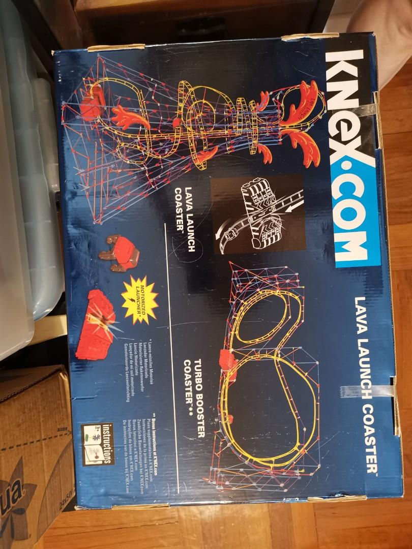 Knex lava sale launch coaster
