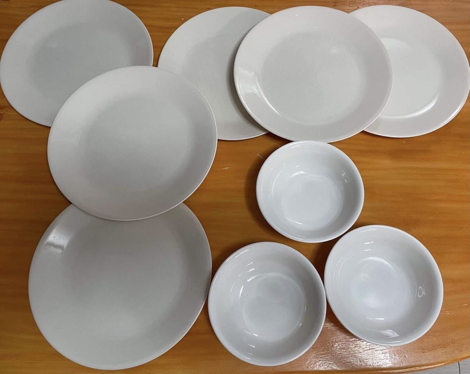 Used Corelle plates and bowls Furniture Home Living