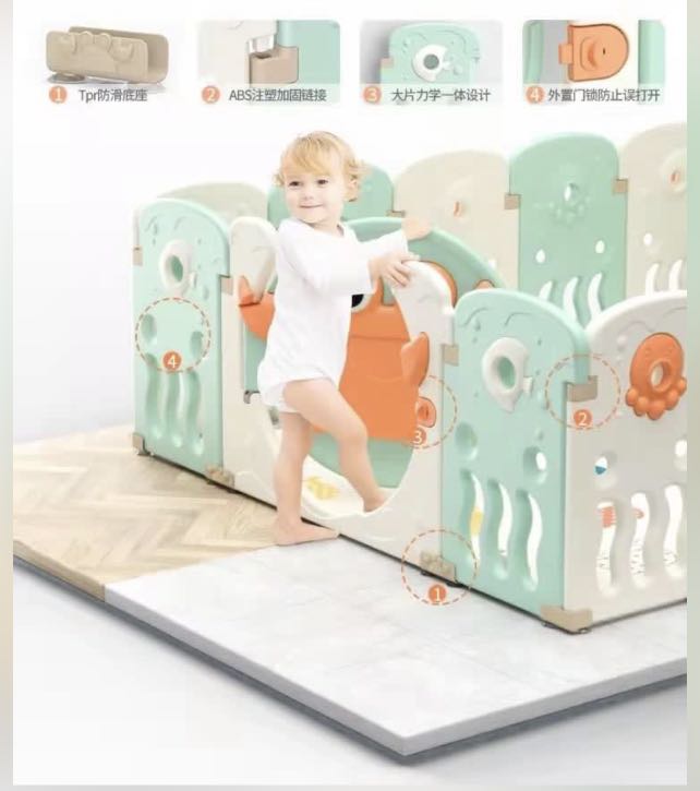 Used play yard for sale, Babies & Kids, Infant Playtime on Carousell