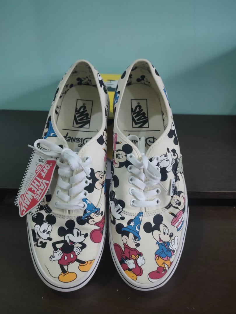 VANS MICKEY MOUSE Men s Fashion Footwear Sneakers on Carousell