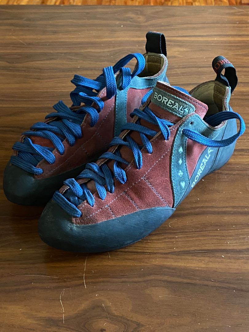 Vintage Boreal Ace Rock Climbing Shoes, Sports Equipment, Other Sports