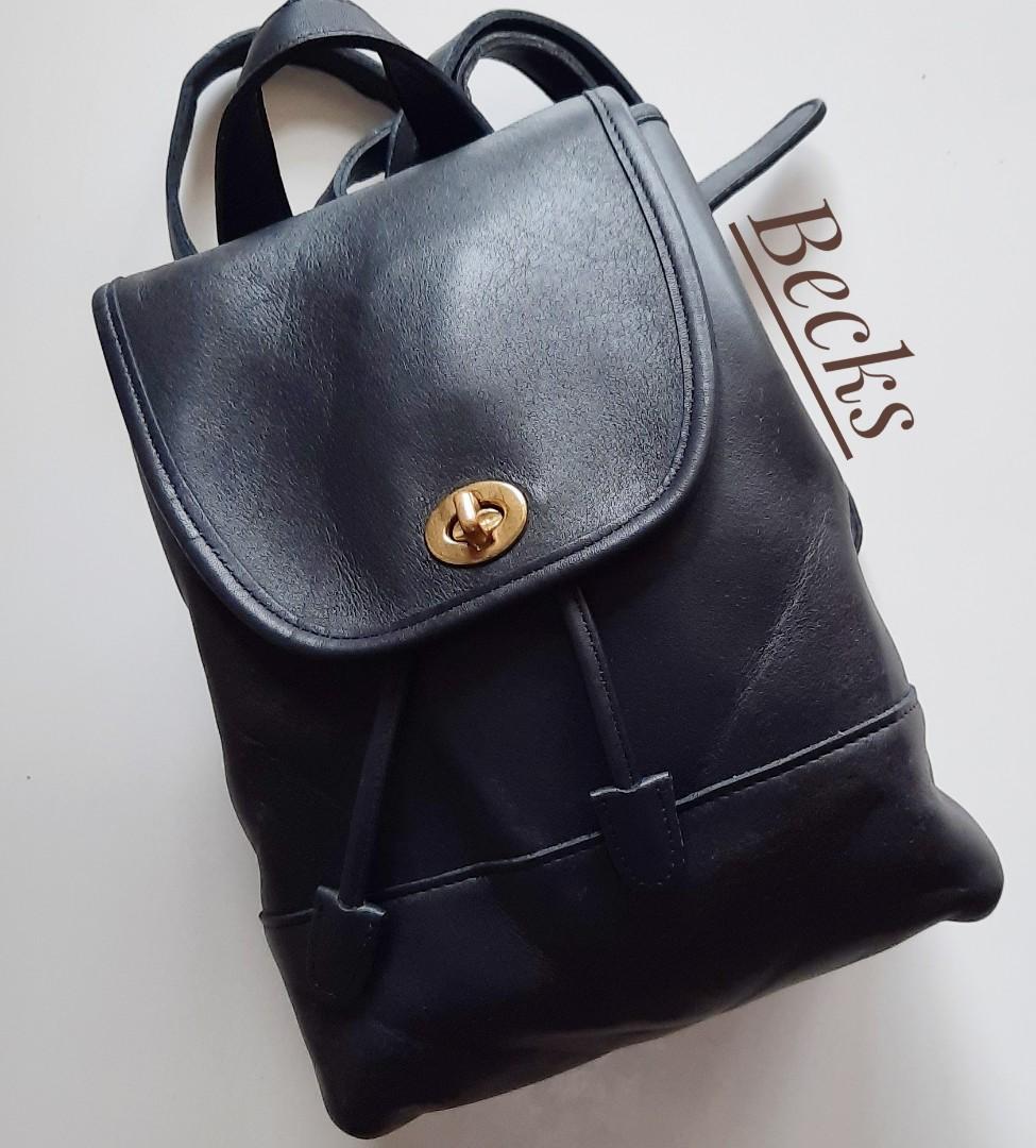 vintage coach mini backpack