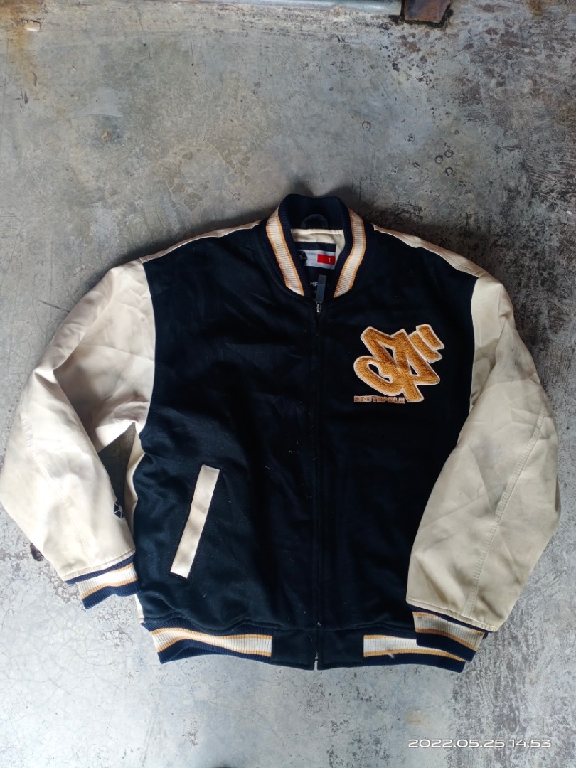 Vintage southpole varsity leather jacket, Men's Fashion, Coats, Jackets and  Outerwear on Carousell