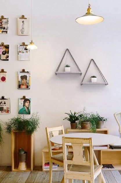 Wall Hanging White Wooden Rustic Shelves Decor Floating with Rope String US (Category: Wall Decor) located in Manila. Submitted by PickClickShip (Listing ID 1162595067, Image 1). Description: Wall Hanging White Wooden Rustic Shelves Decor Floating with Rope String US A unique rustic charm wall floating hanging decor or wall shelves for your living room, bedroom, kitchen or any place in your home to add a bohemian touch to your home. - brand : Com