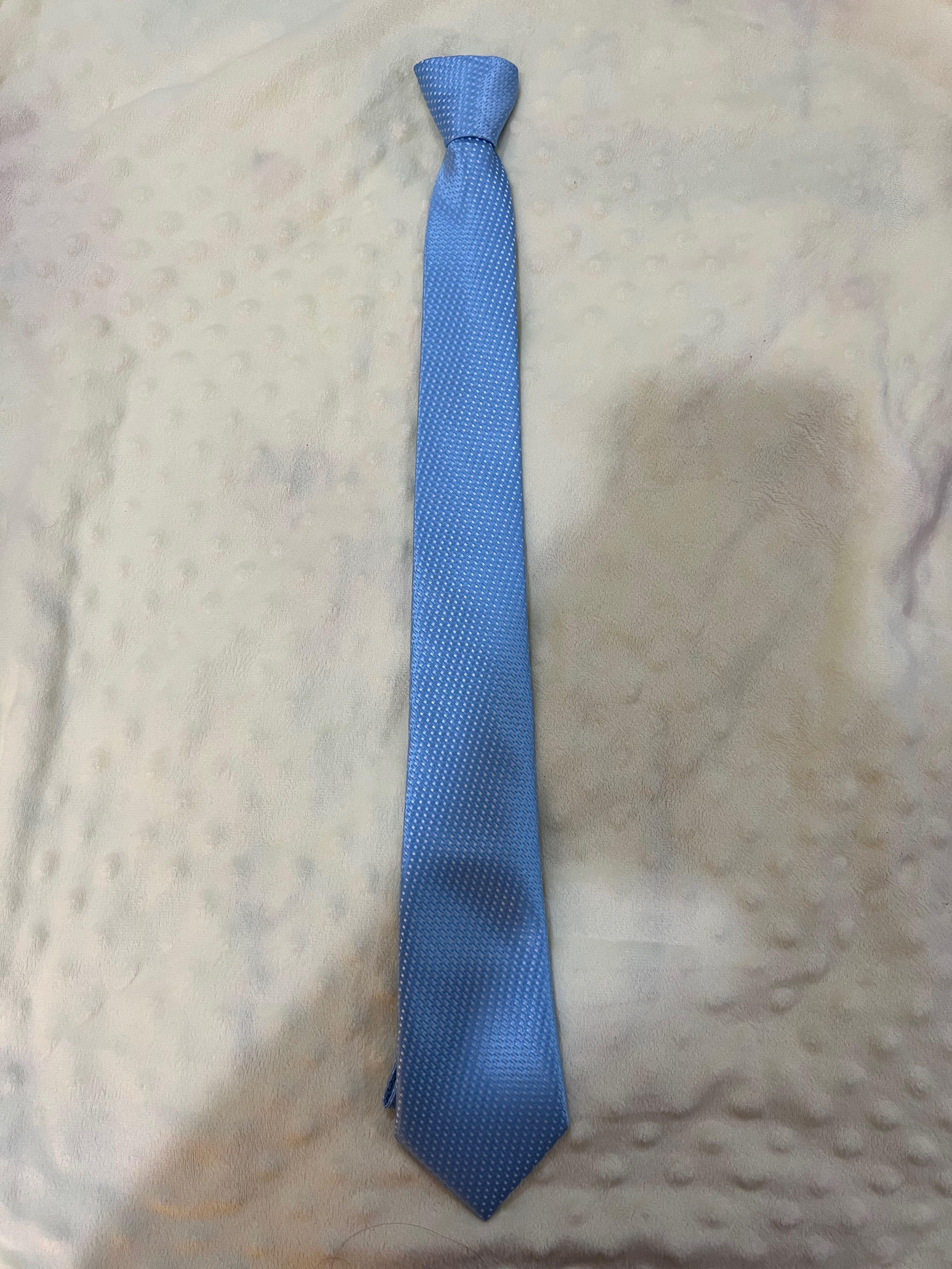 Solid Light Blue Tie (Wall Street)