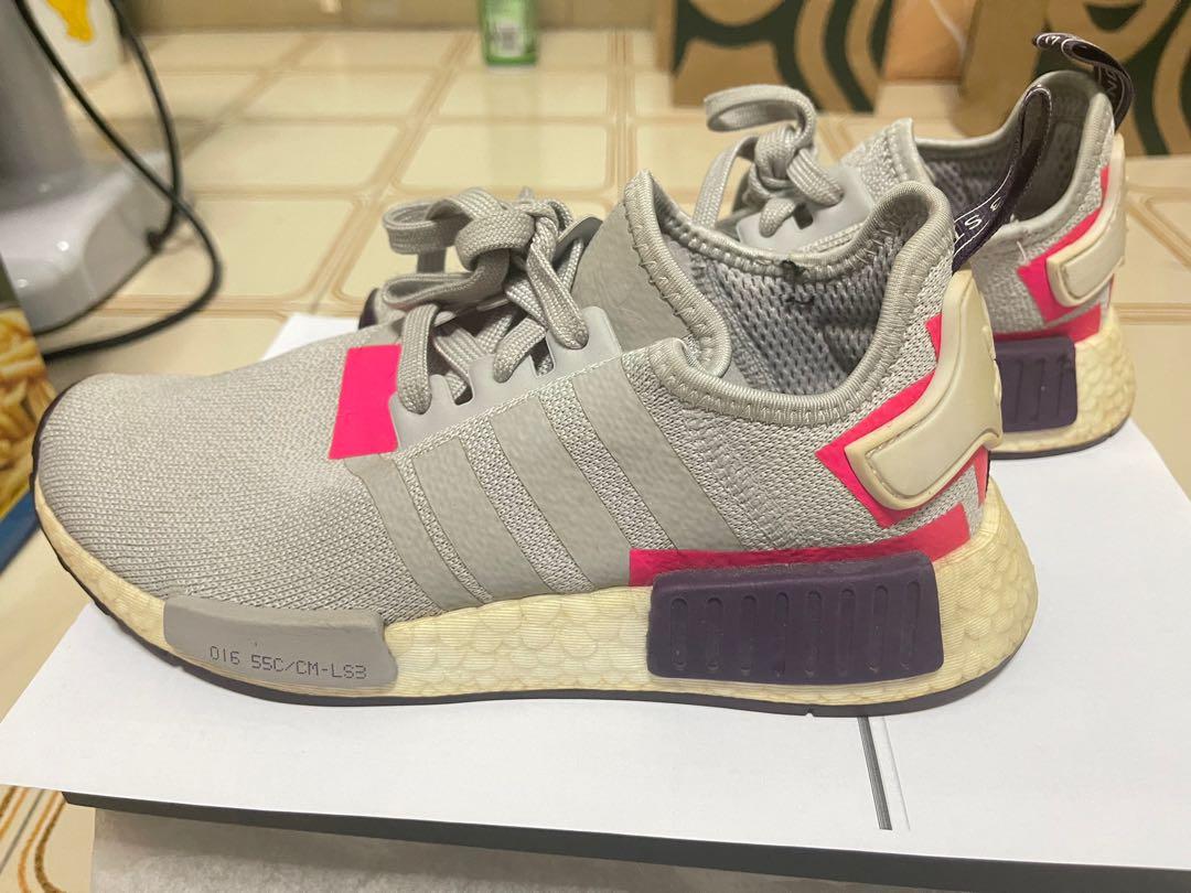 Women's Adidas NMD R1 Grey Purple (Well Used), Women's Fashion, Footwear,  Sneakers on Carousell