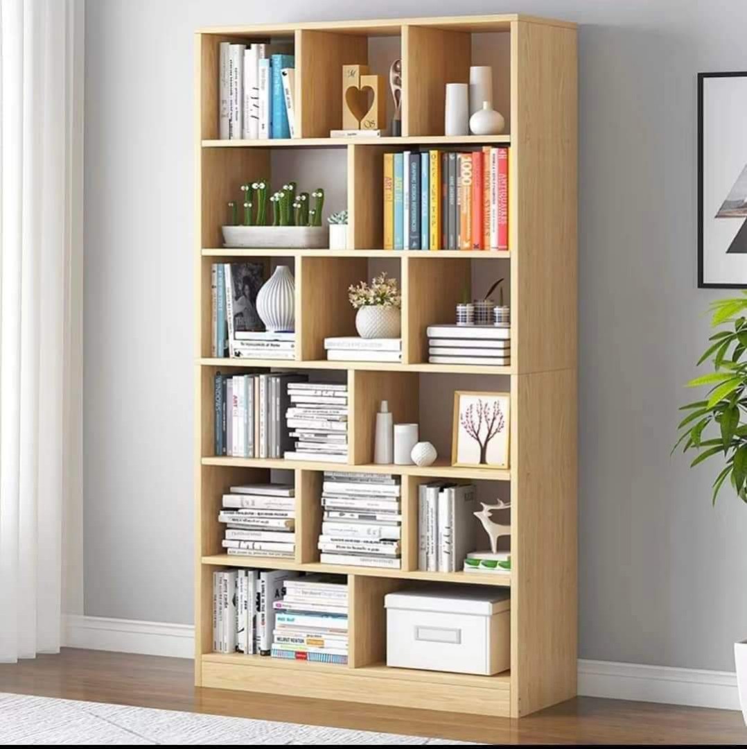 WOODEN BOOKSHELVES RACK, Furniture & Home Living, Furniture