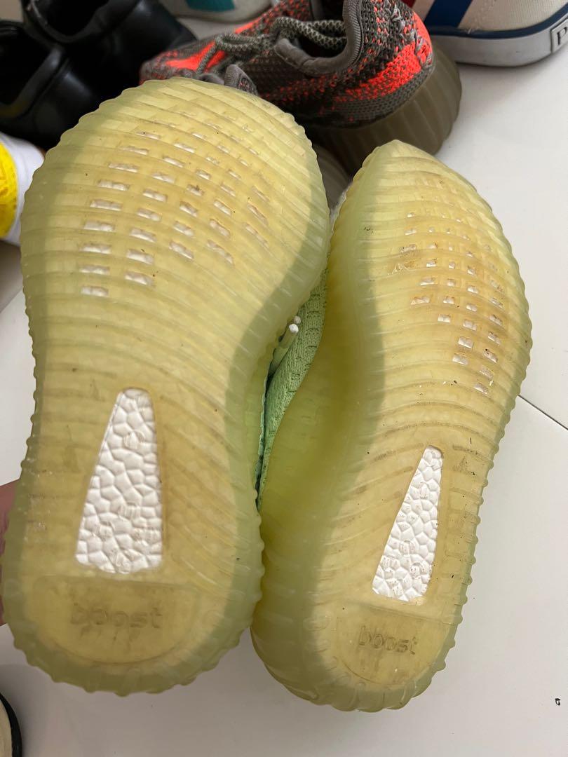 Yeezy Kids Lime , adidas eqt (Category: Babies & Kids Fashion) located in Malabon City. Submitted by mch125 (Listing ID 1162608578, Image 2). Description: used but still in good condition, as per photo, request for more pix us12.