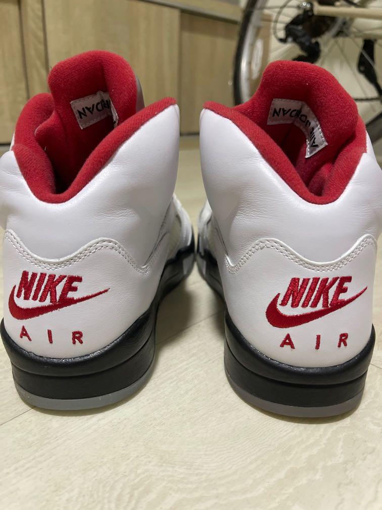 Nike air jordan 5 fire red 2020 shop