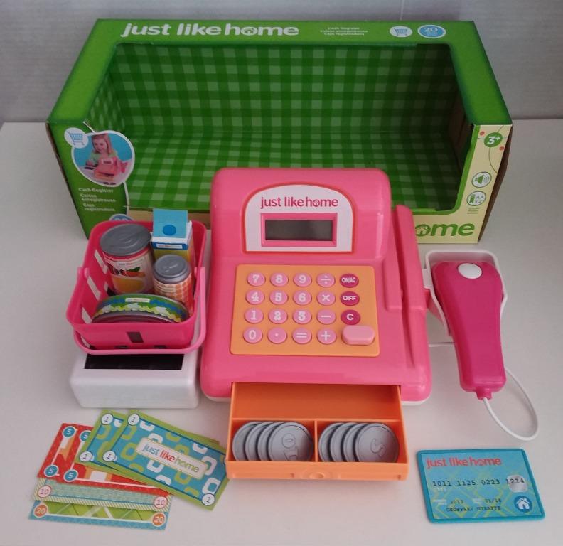 Complete set 20pcs toy cash register/toy cashier, Hobbies & Toys, Toys