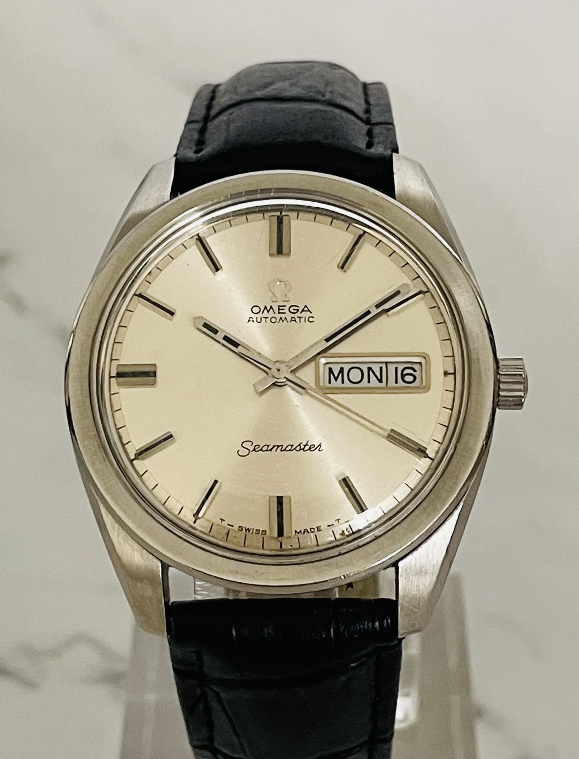 210519 Omega Seamaster Vintage Men s Auto Watch Ref 166.032 Cal