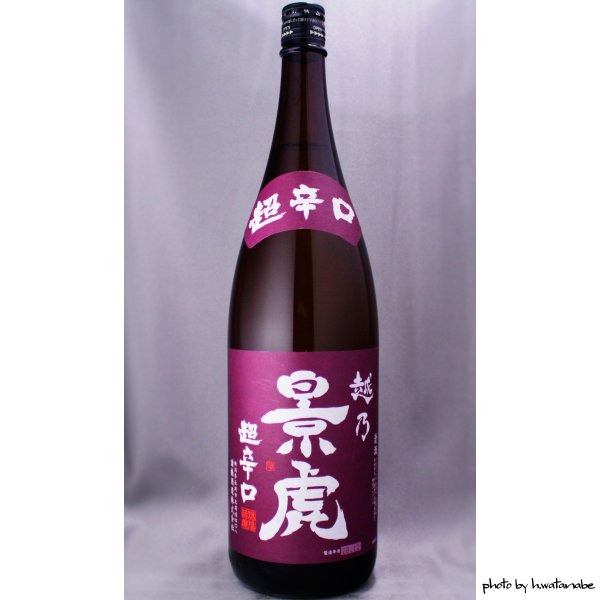 越乃景虎超辛口1800ml, 嘢食 嘢飲, 酒精飲料- Carousell