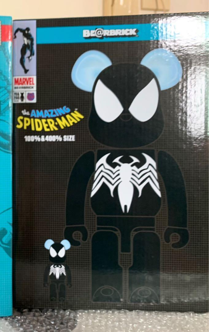 放售全新BE@RBRICK SPIDER-MAN BLACK COSTUME 100％ & 400％, 興趣及