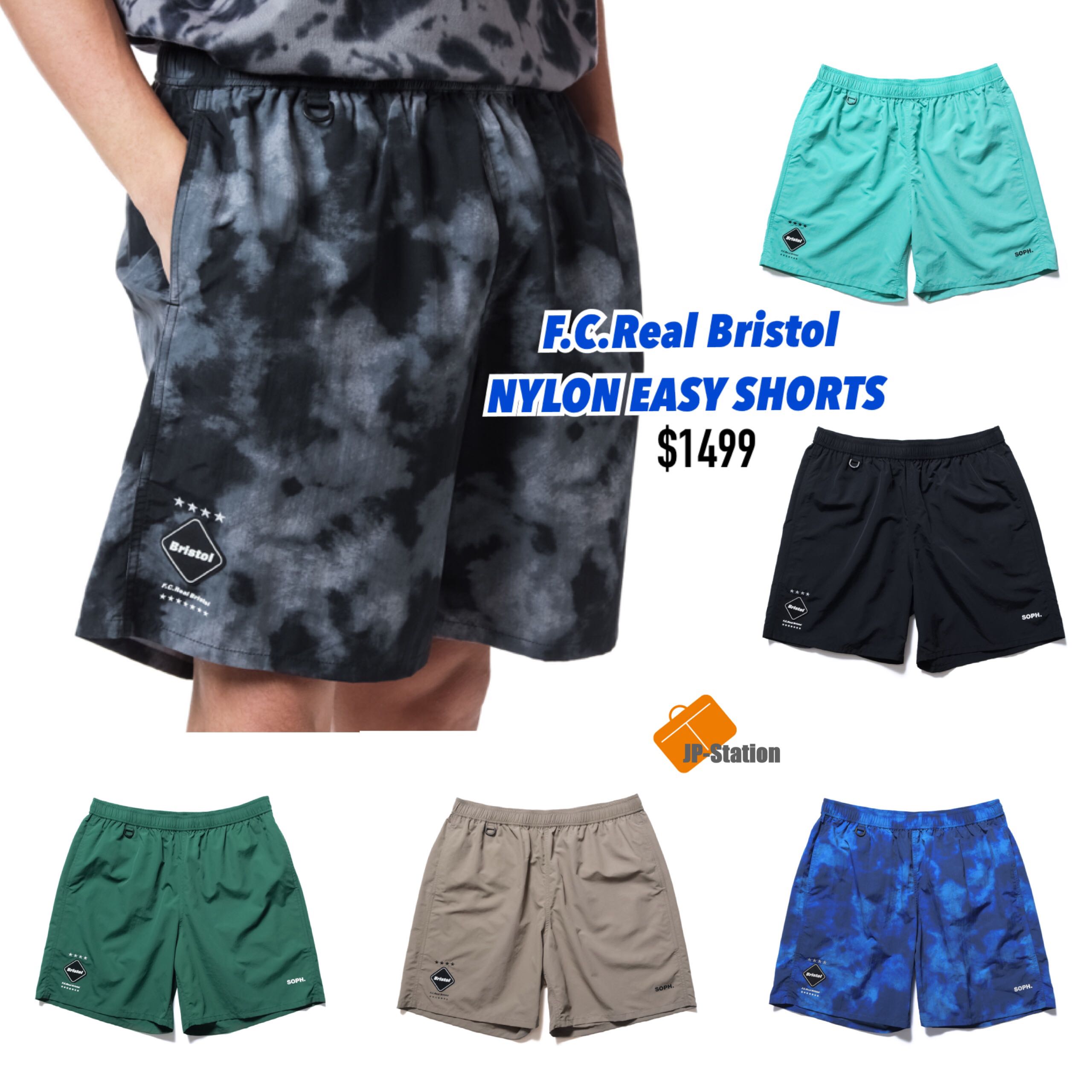 預訂FCRB 🇯🇵 22SS 本週六新作Nylon Easy Shorts 短褲, 預購- Carousell