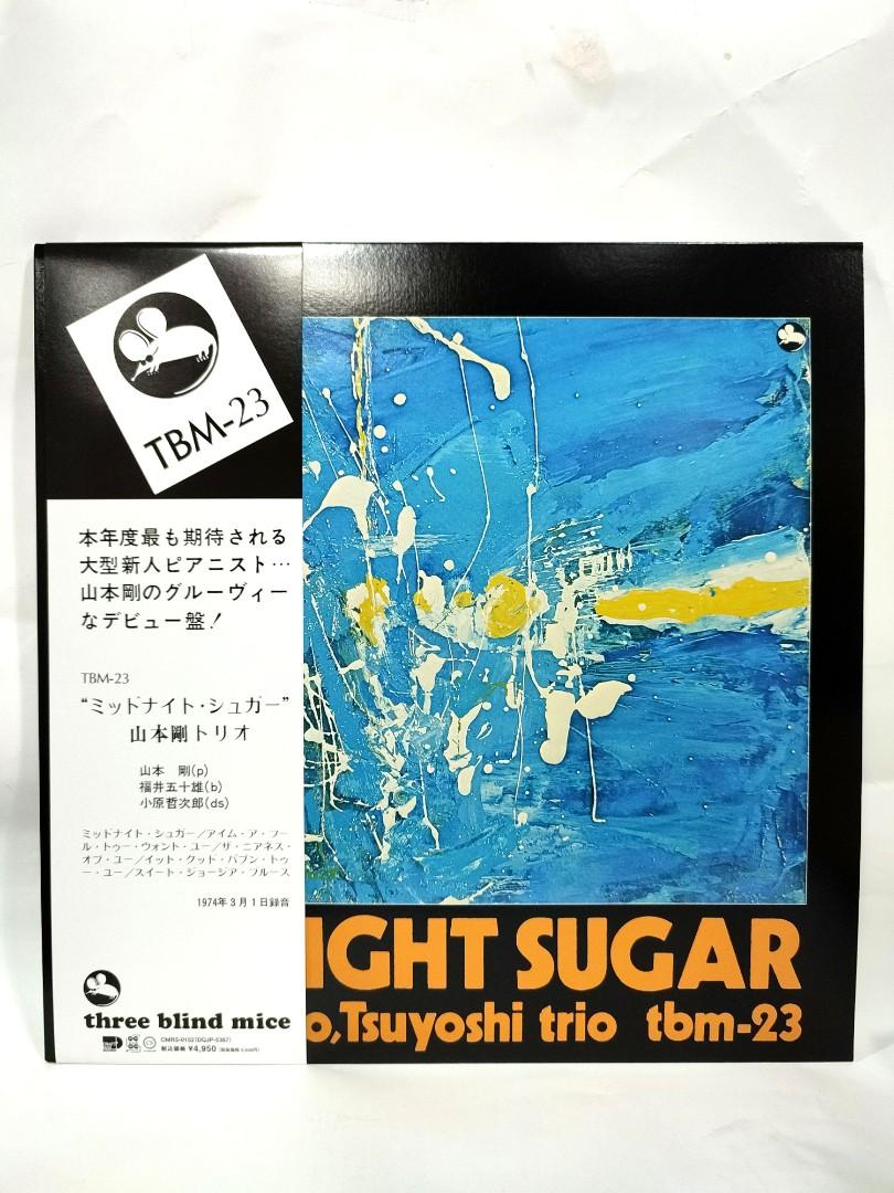 音樂與媒體-　黑膠碟-　Carousell　音樂、樂器　興趣及遊戲,　trio　LP,　vinyl　Sugar　Midnight　Tsuyoshi　山本剛Yamamoto,　配件,