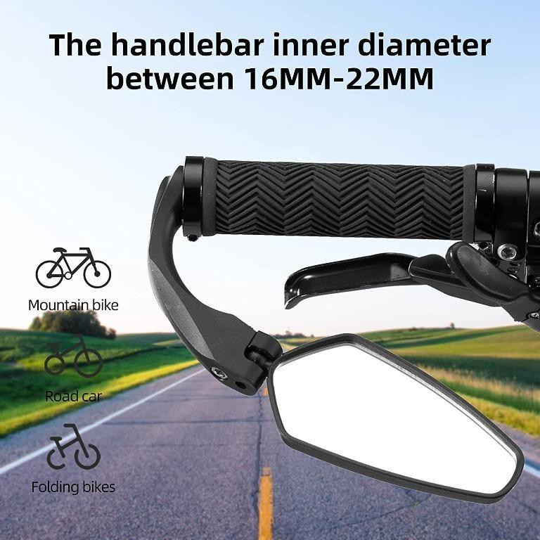 Handle grip online with side mirror