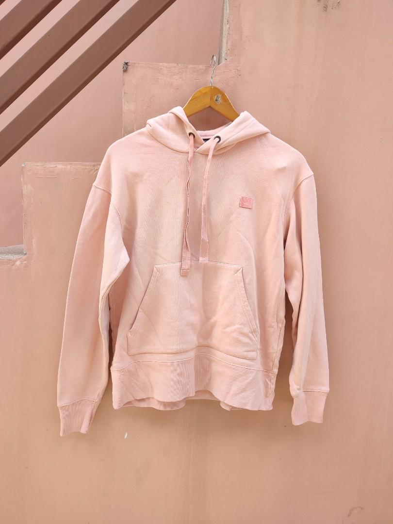 Acne studios pink ferris face hoodie online