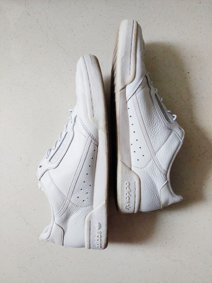 Adidas continental 80's triple white 