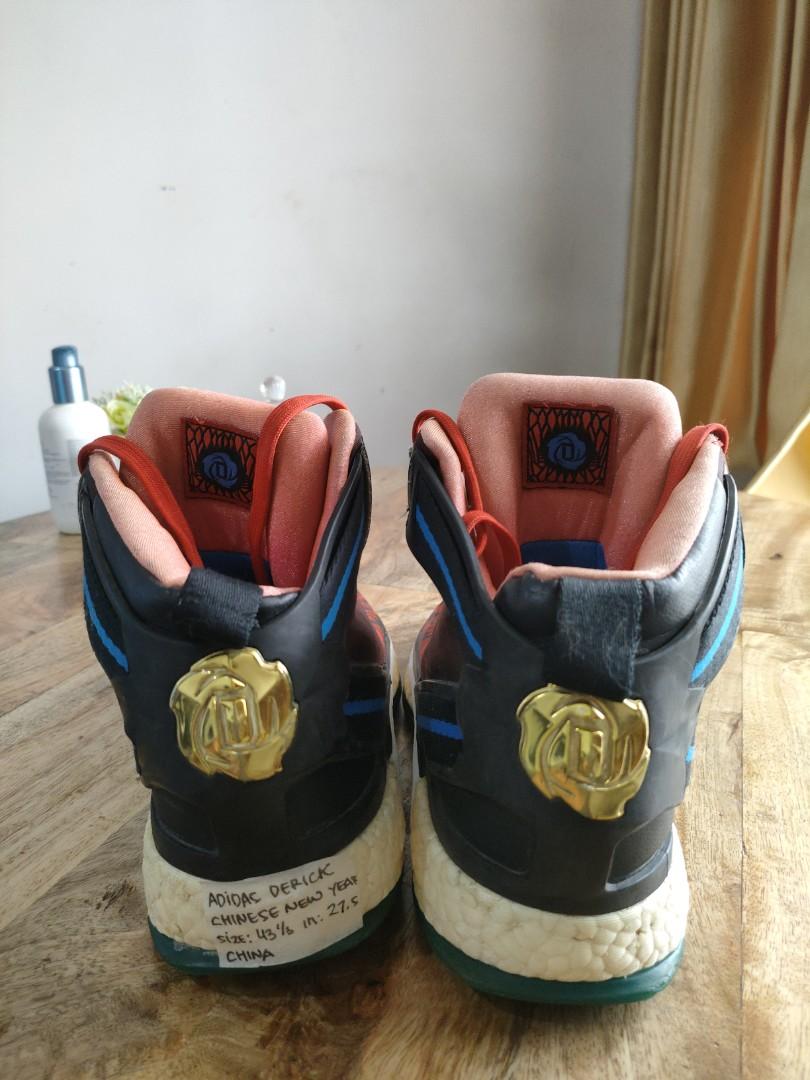 ADIDAS D ROSE CHINESE NEW YEAR, Fesyen Pria, Sepatu , Sneakers di Carousell