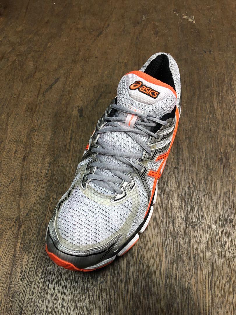 Asics gt 2000 best sale mens shoes white/orange/lightning