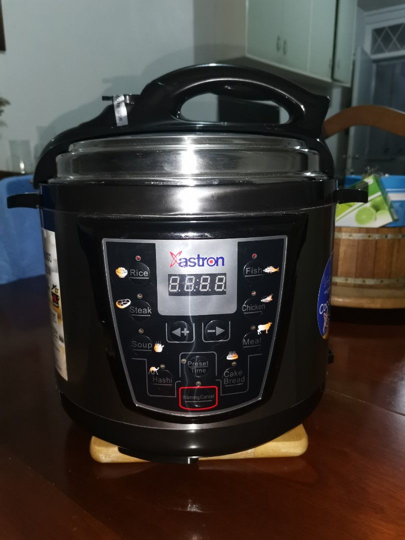 Aston multifunction electric pressure cooker EPC6000, TV & Home