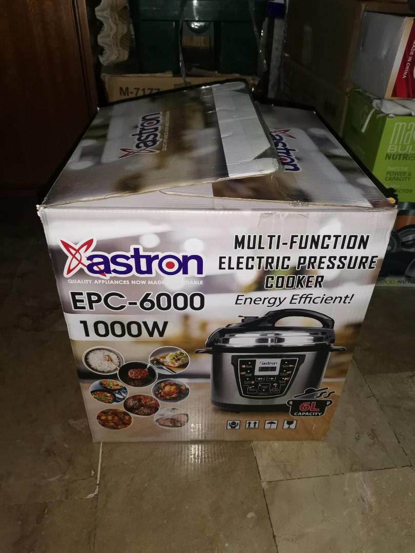 Aston multifunction electric pressure cooker EPC6000, TV & Home