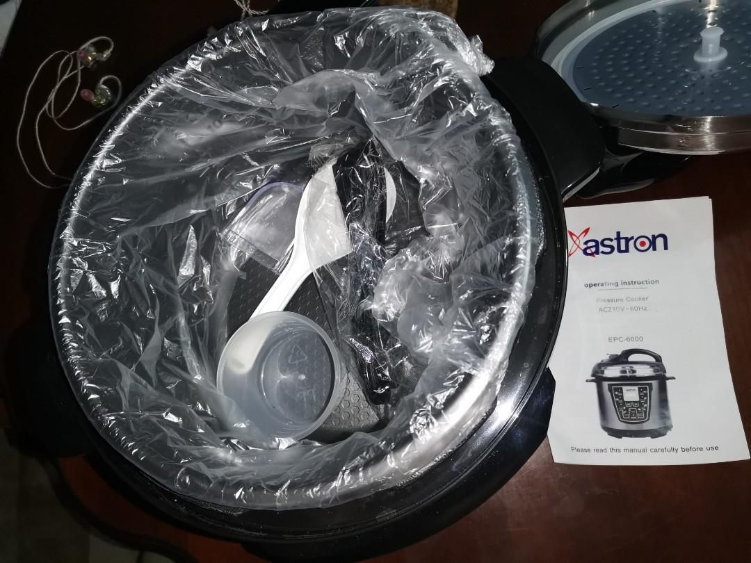 Aston multifunction electric pressure cooker EPC6000, TV & Home