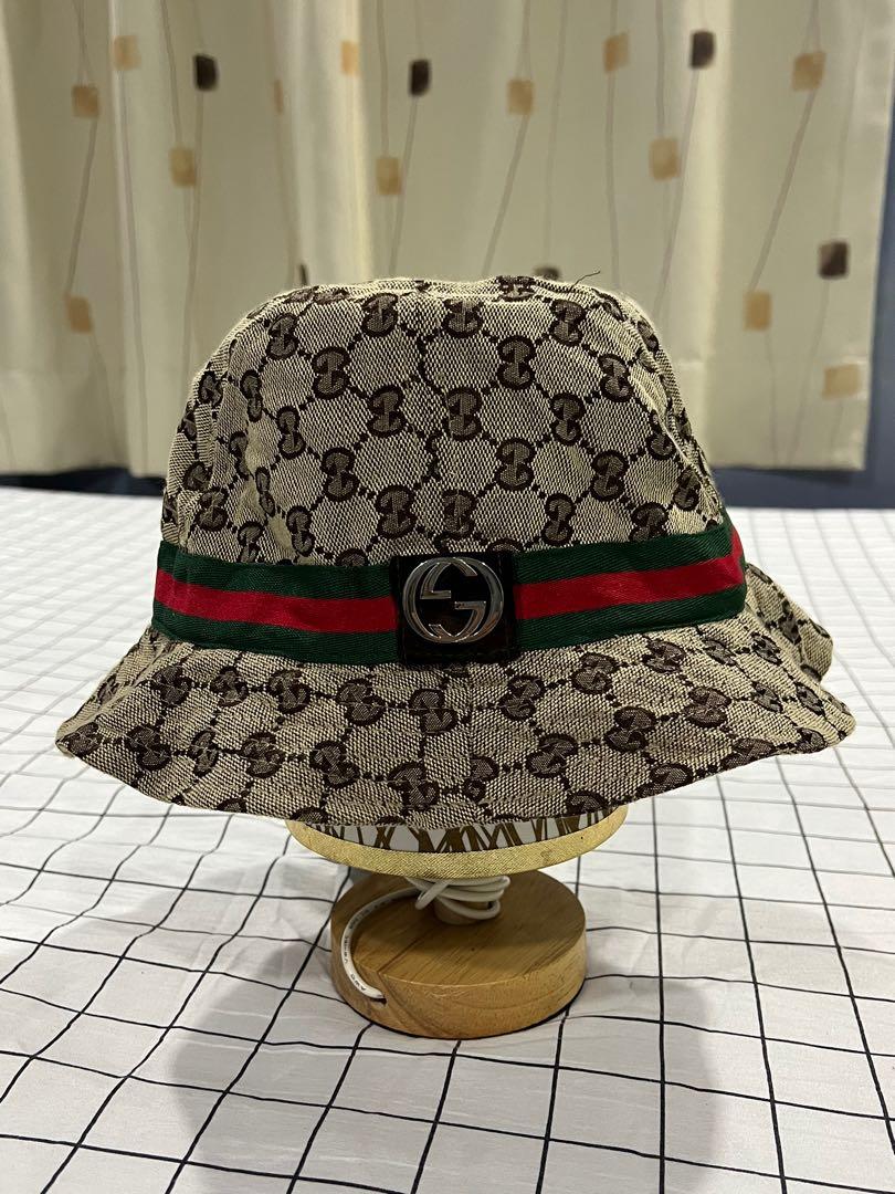Authentic gucci bucket hat clearance