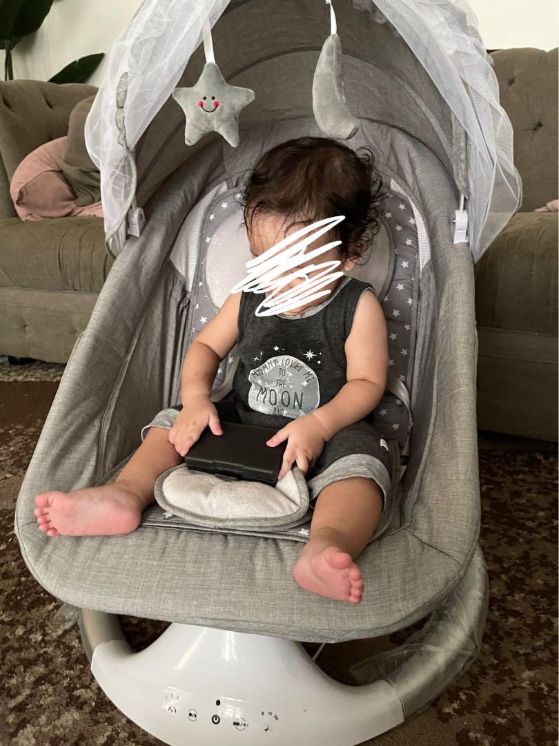 Panda shop baby swing