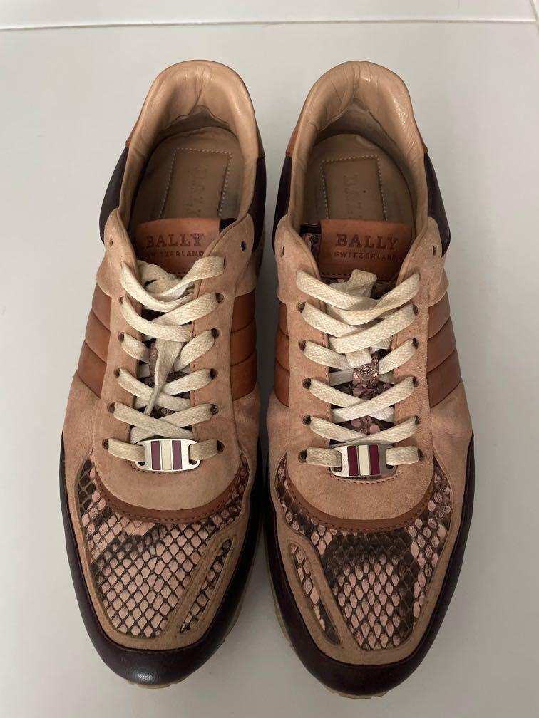 Bally snakeskin women sneakers
