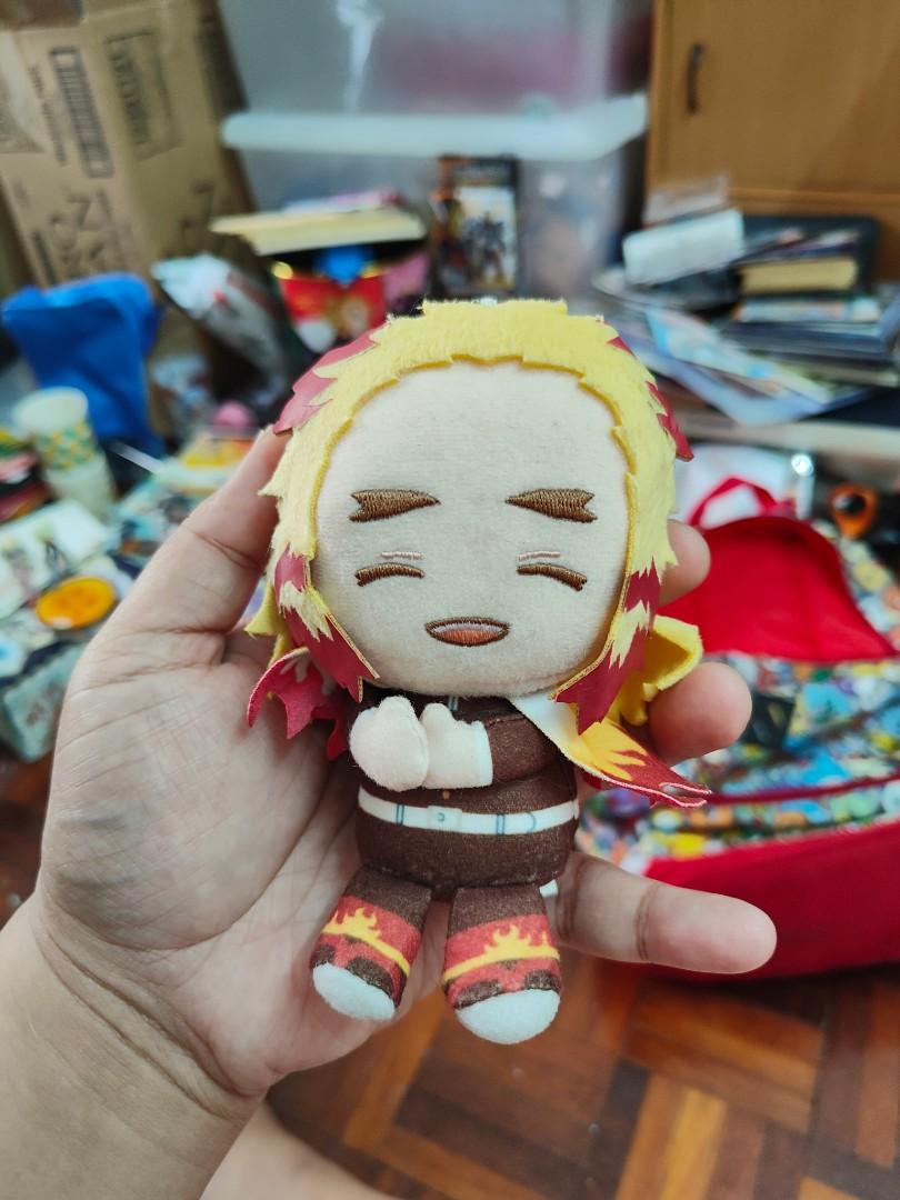 Banpresto Kimetu No Yaiba Demon Slayer Rengoku Kyoujurou Pofutto Small Plush Keychain