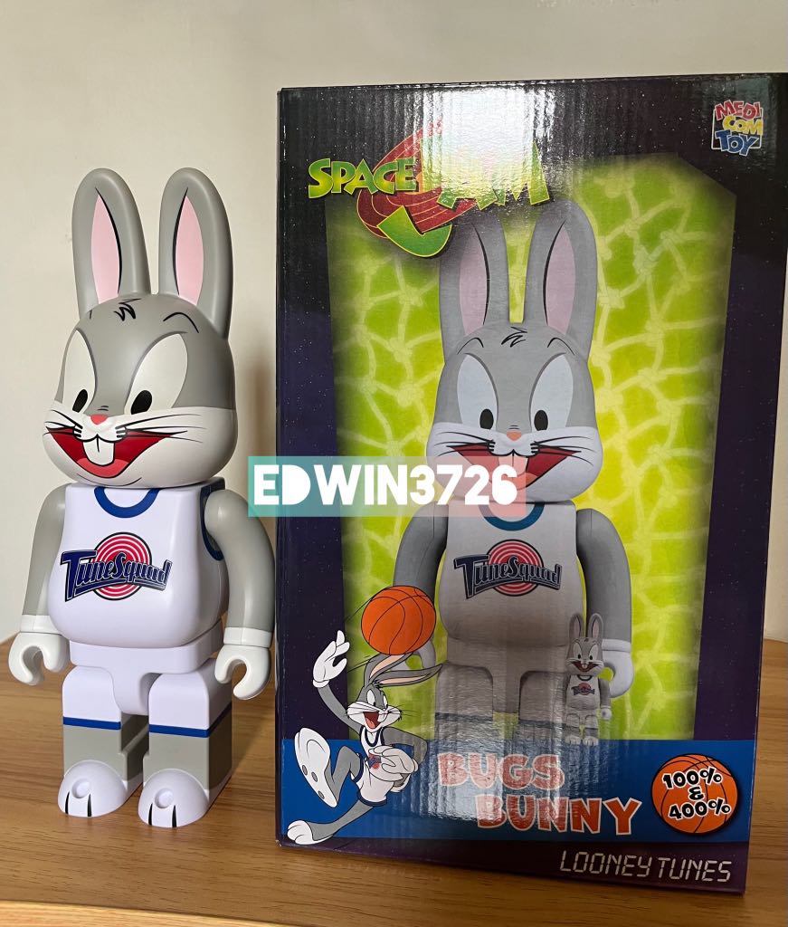 Bearbrick Bugs Bunny Ver.1 100%+400%, Hobbies & Toys, Toys & Games on ...