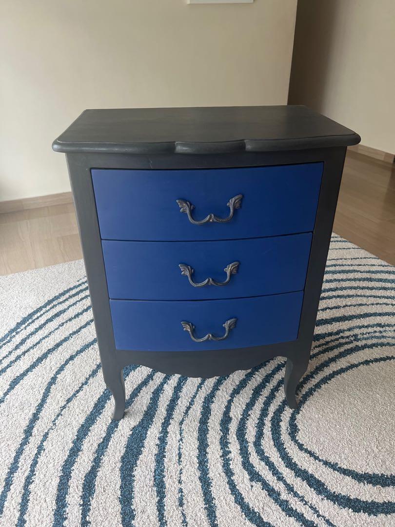 Bedside Table in French provincial style, Furniture & Home Living, Furniture, Shelves,