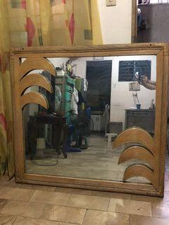 Big rattan mirror sale