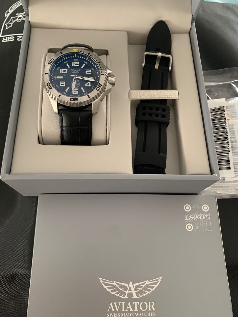 Brand new Aviator watch SAF special edition, Luxury, Watches on Carousell